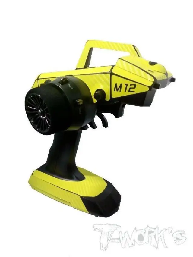 8 цветов, T-WORK Sanwa M12/M12S/M12S-RS, радионаклейка, 3D графитовая радионаклейка для Sanwa M12, Подарочная Защитная пленка для экрана