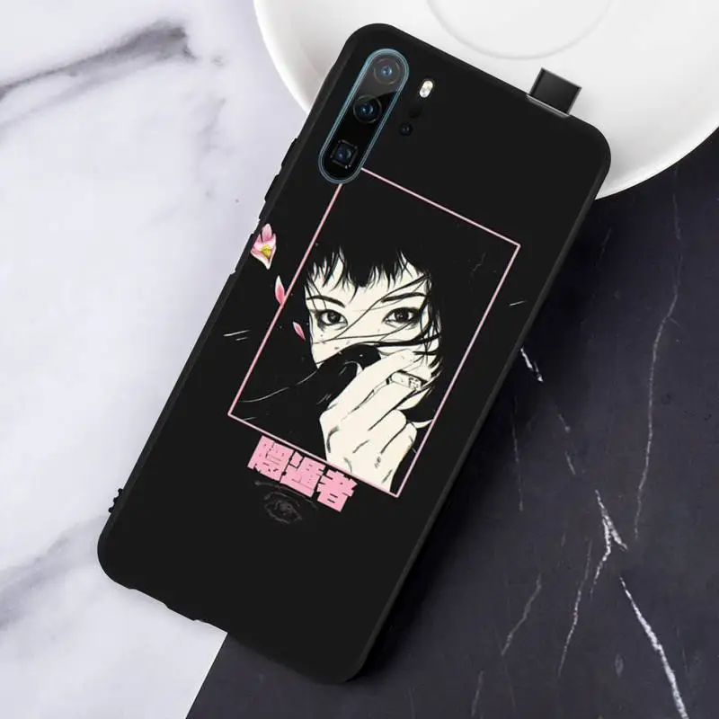 

Japanese horror comic painting Phone Case For Huawei honor Mate P 10 20 30 40 Pro 10i 9 10 20 8 x Lite