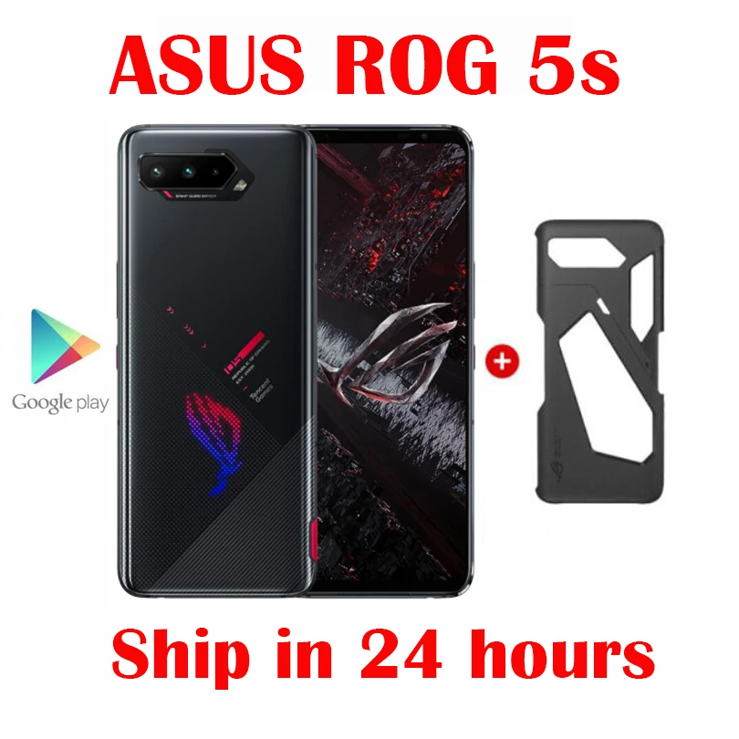 ASUS ROG смартфон с 5 7-дюймовым дисплеем процессором Snapdragon 888 + 6 78 Гц AMOLED 65 Вт 144 мАч 64