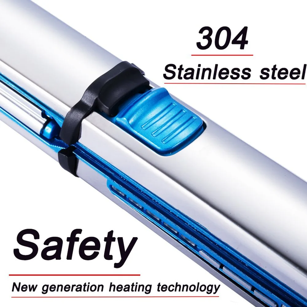 

Flat Iron Hair Straightener Ceramic Hair Curler Curling Tongs PRO 450F Temperature 11/4 plate Titanium Hair Iron Straightening