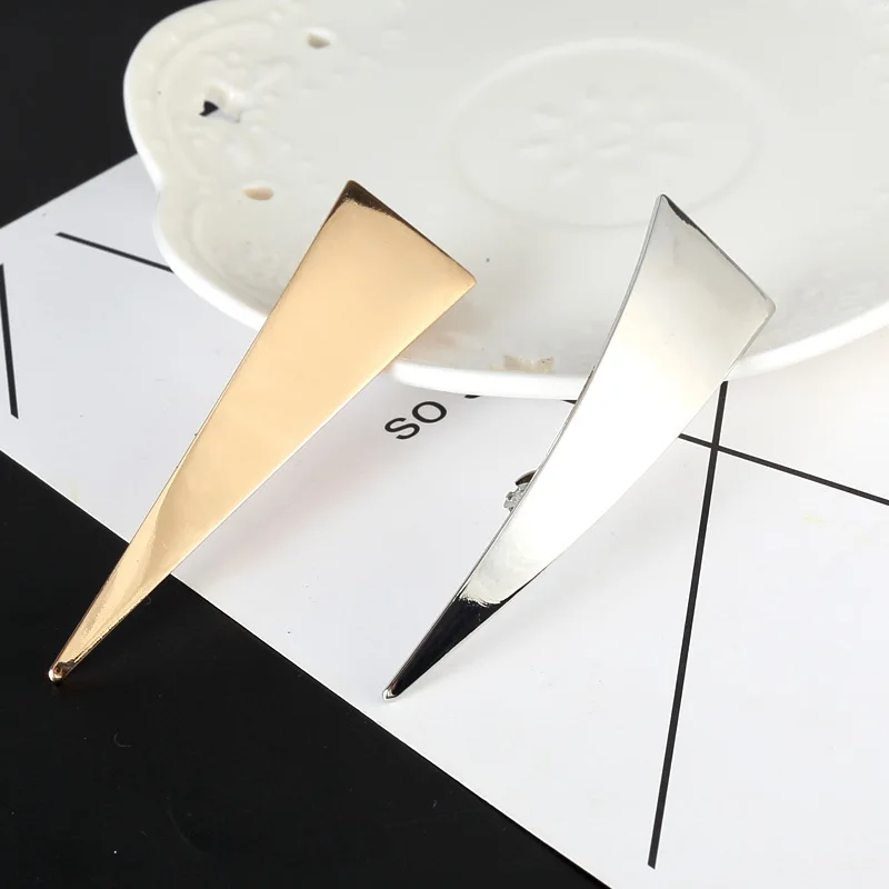 Модный женский простой и щедрый Свадебный зажим для волос капля кончика воды