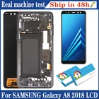 100% Оригинальный Amoled 5,6 ''дисплей для Samsung Galaxy A8 2018 A530F Full LCD сенсорный экран дигитайзер в сборе запасные части