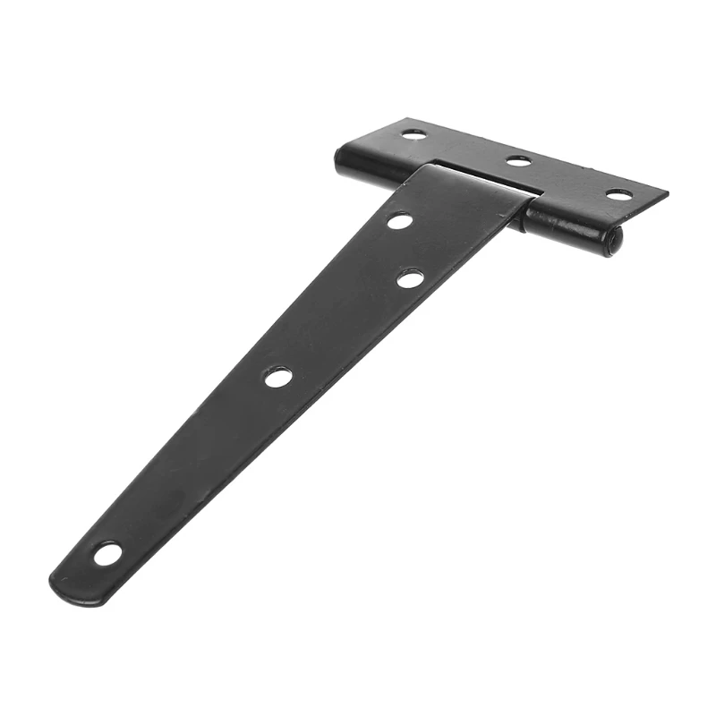 Черная краска треугольная петля T-образной формы для шкафа навеса деревянные