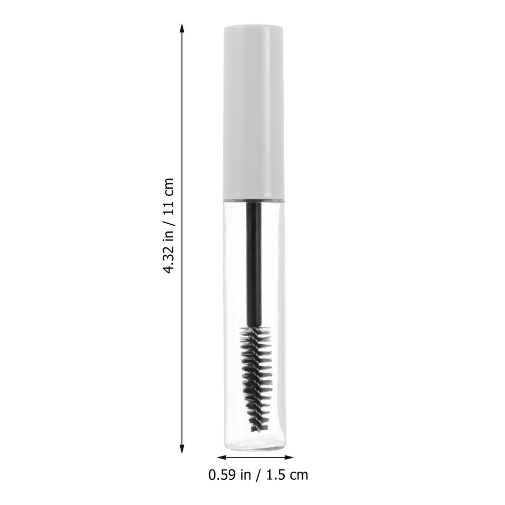 

10Pcs 10ml Empty Mascara Tubes Wand Useful Eyelash Cream Container Bottles
