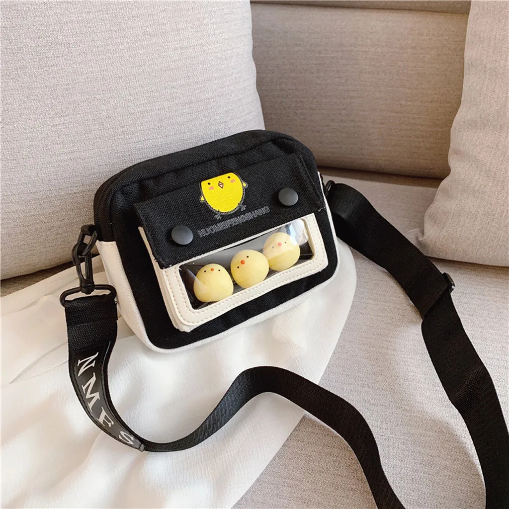 Сумки для женщин 2020 новые модные сумки через плечо Симпатичные на холщовые с