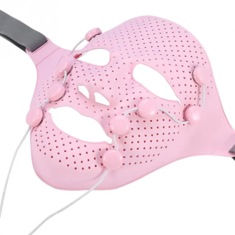 Electric Vibration Face Mask Massager Home Use Anti-wrinkle Magnet Massage Facial SPA Acne Wrinkle Removal Therapy Beauty Care | Красота и