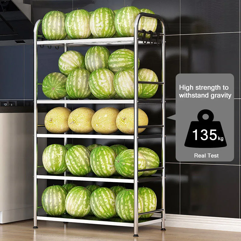 Напольные полки для хранения из нержавеющей стали микроволновая печь горшок