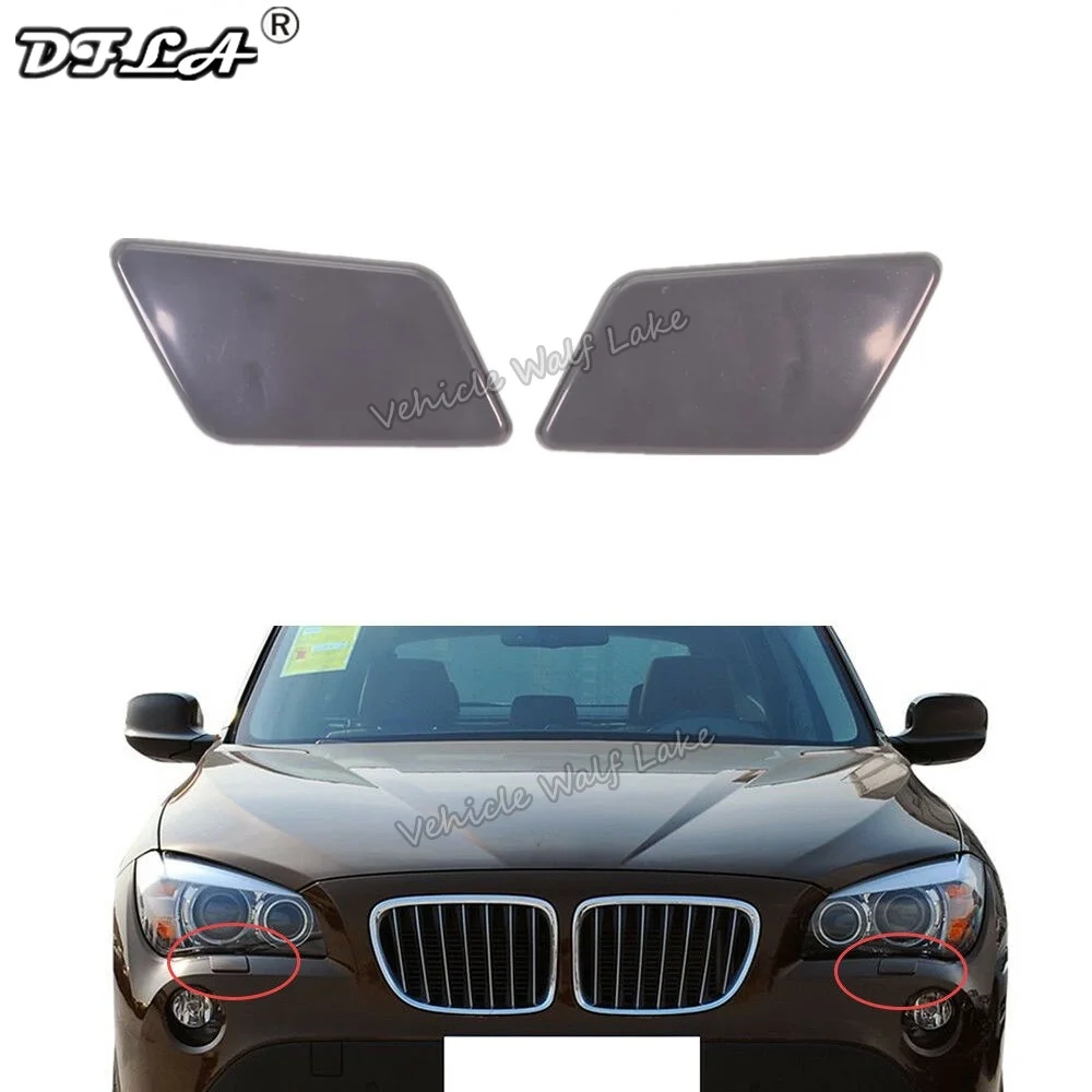 Крышка мойки фар для BMW x1 E84 2009 2010 2011 2012 крышка омывателя переднего бампера 2