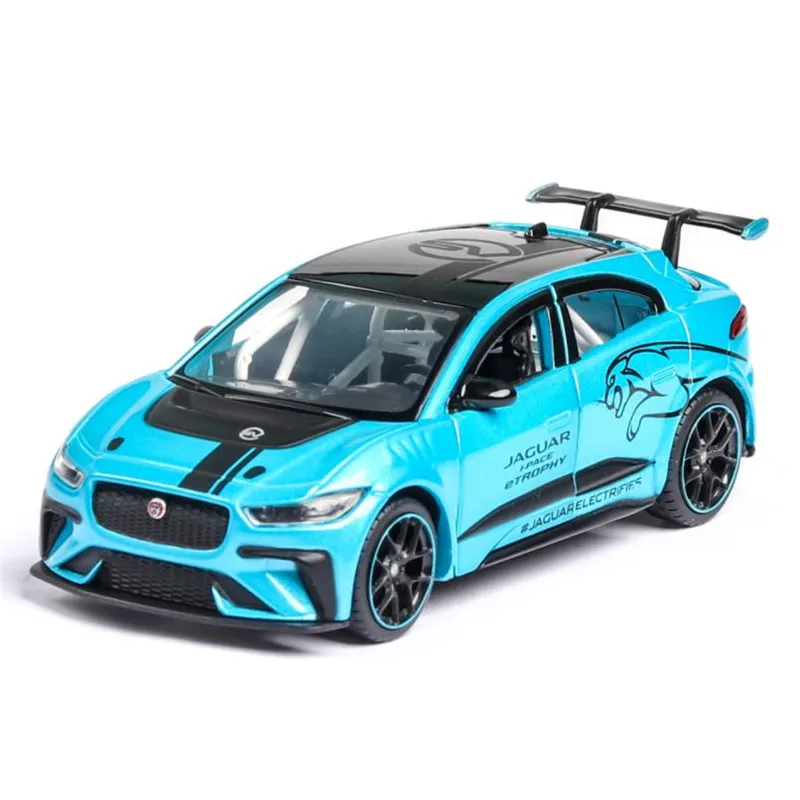 1:36 игрушечный автомобиль JAGUAR Φ металлическая Игрушечная машина из сплава Литые и