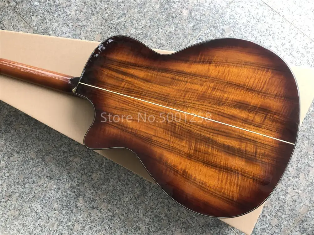 

Ebony Fingerboard K24ce Koa Acoustic Guitar, 41 Inch K24 Solid Koa Electric Guitar Acoustic,Free Shipping