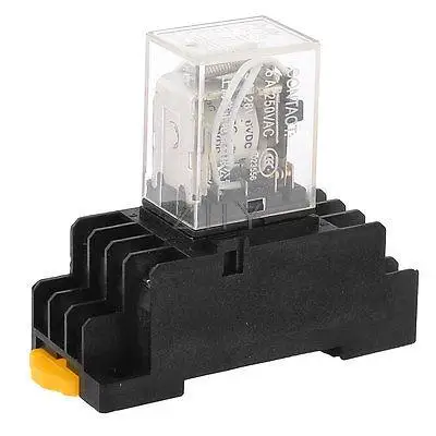 Coil DC 6V Катушка 3PDT 11 контактов электромагнитное реле мощности w PYF11A розетка |