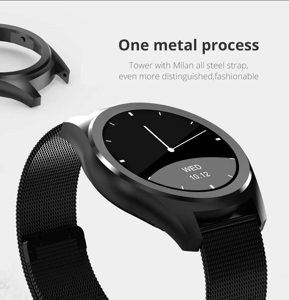Diggro DI03 IP67 водонепроницаемые Смарт-часы MTK2502C монитор сердечного ритма пульт дистанционного управления камера сообщение Push Smartwatch IOS Android
