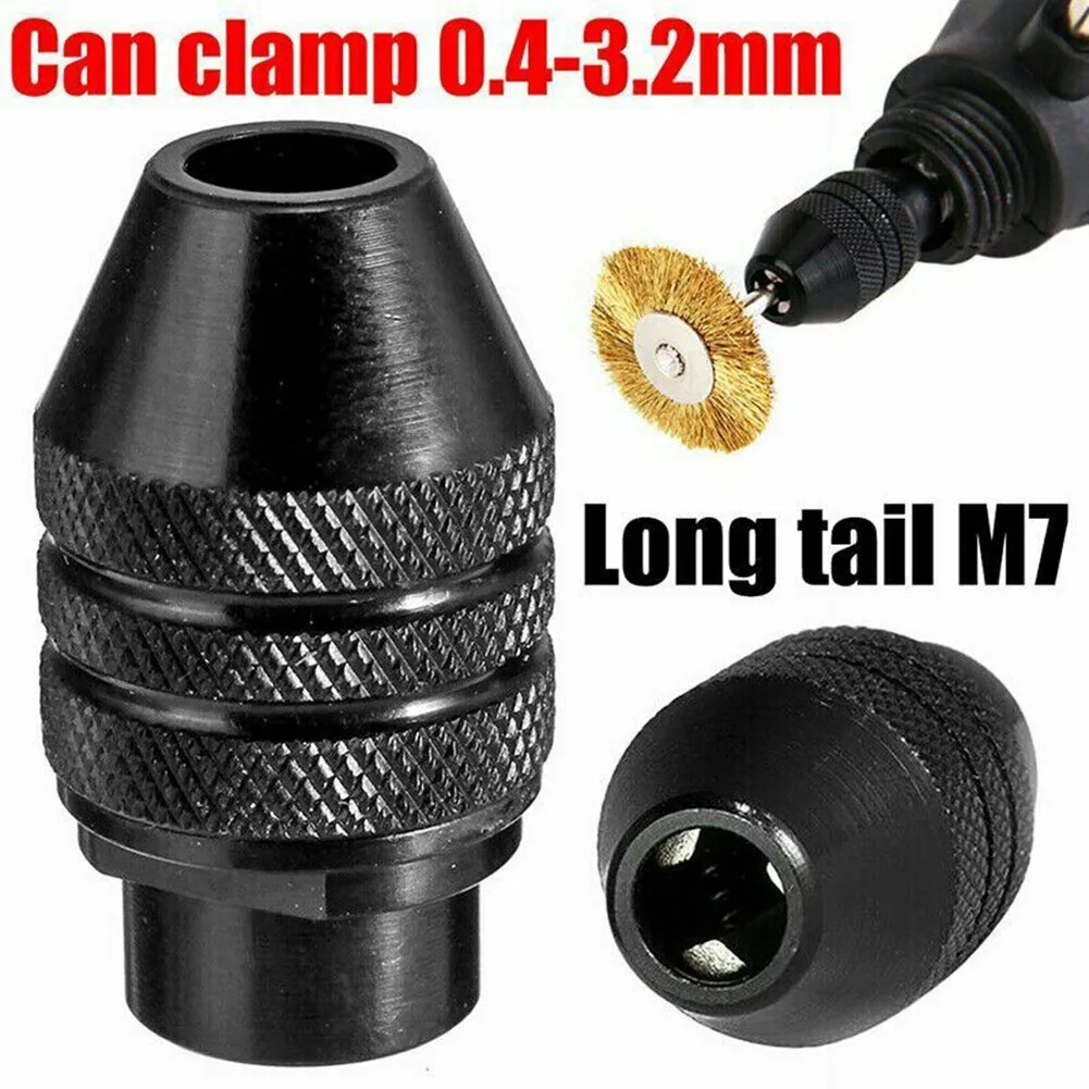 

Reliable Multi-function Chuck Replace Set Useful 0.4-3.2mm 4* 4x Clamps
