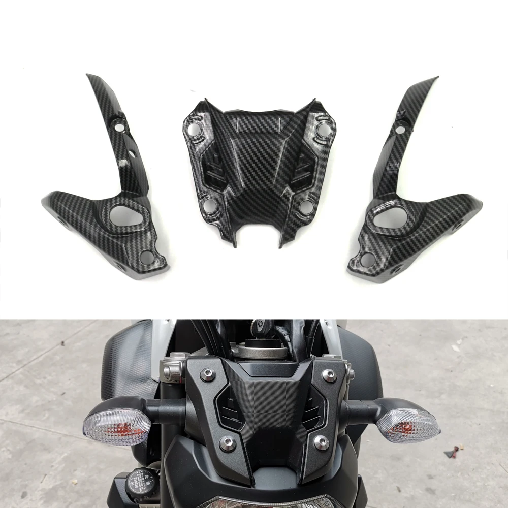 Для YAMAHA 2014 2015 2016 2017 FZ07 MT07 обтекатель сигнала поворота лобового стекла из