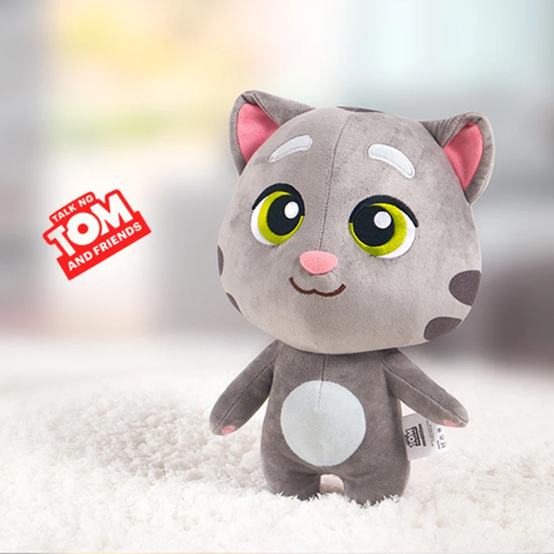 Милый мультяшный Творческий Говорящий кот Том игрушка Плюшевая Кукла подарок