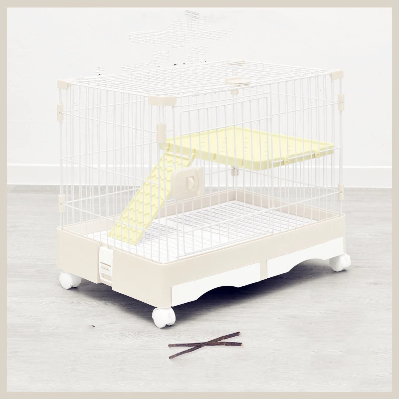 Клетка для кролика бытовая автоматическая Чистка наполнителя гнездо питомца