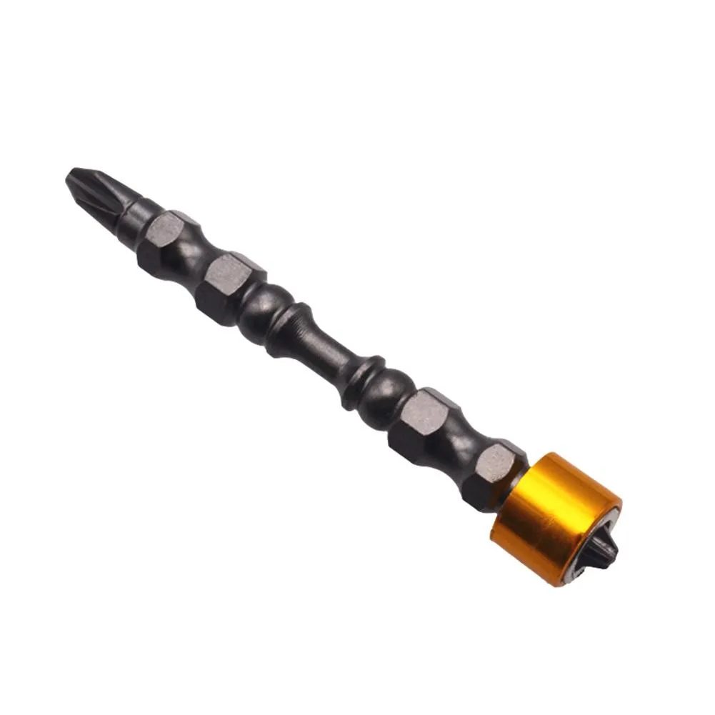 

S2 Material PH2 Double-Head Bit Black Nickel Strong Magnetic Ring Screwdriver Screwdriver Black Nickel Magnetic Ring Screwdriver