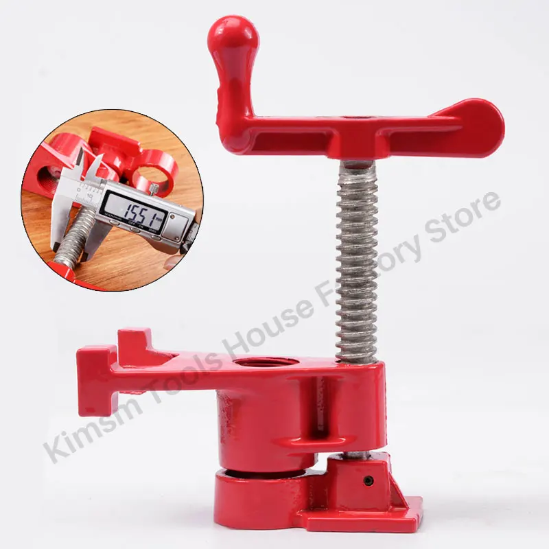 1/2 3/4 дюймовый трубный зажим для деревообработки быстросъемный плотник тяжелые