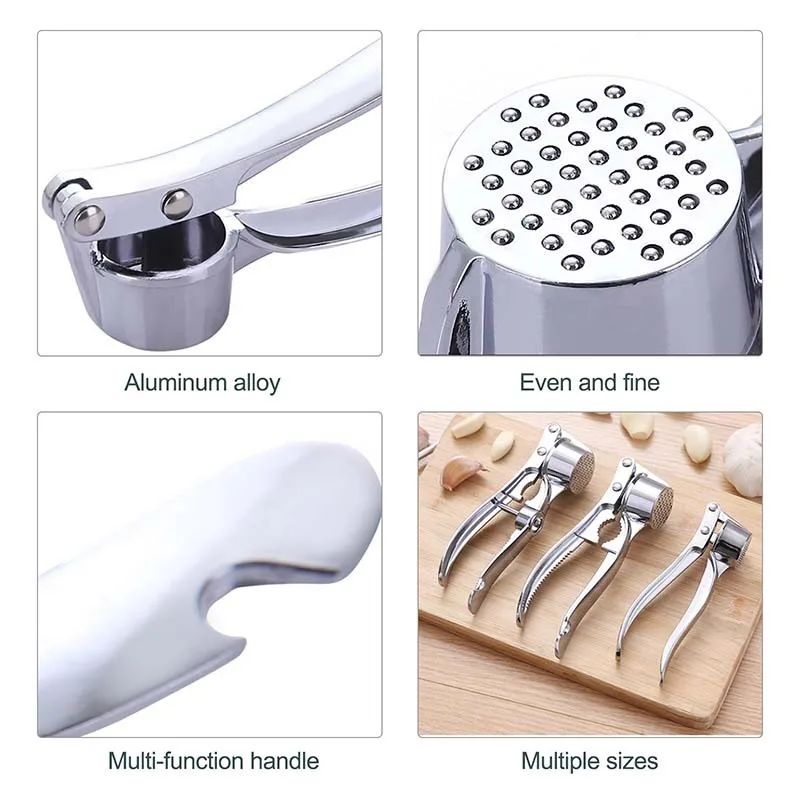 

Imitating Stainless Steel Multifunction Garlic Press Crusher Kitchen Cooking Ginger Squeezer Masher Handheld Ginger Mincer Tools