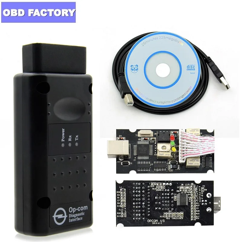 Opel OP-COM OPCOM 1,99 PIC18F458 чип Opel OP COM OBD2 Диагностический кабель OPCOM Opel OBD2 сканер OP-COM Opel, OPCOM интерфейс