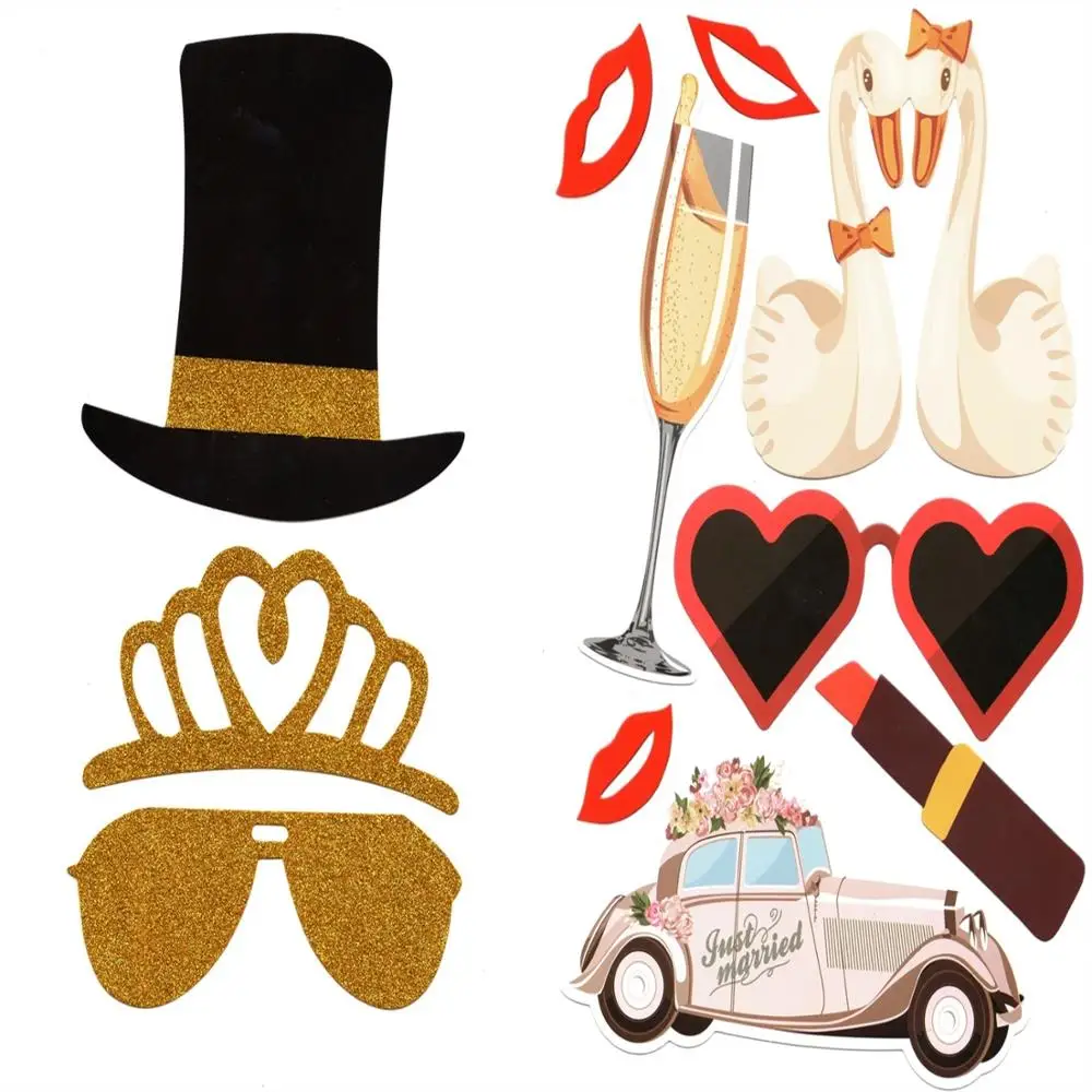 Реквизит для фотостудии маска с усами 52 шт.|bride to be|photo booth propsphoto |