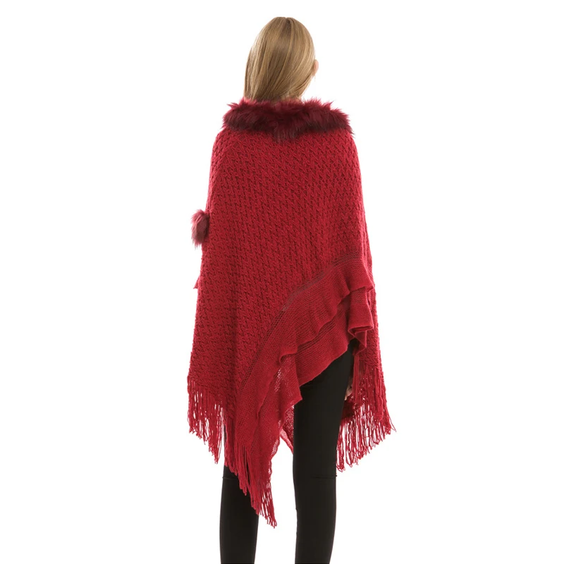 Женская осенне-зимняя однотонная шаль из тонкого искусственного меха мягкие