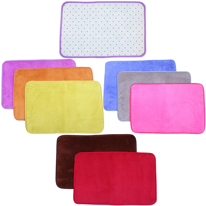 Solid Color Thick Coral Fleece Carpet Living Room Coffee Table Blanket Bedroom Bedside Rectangular Window Rug Tatami Yoga Mat | Дом и сад