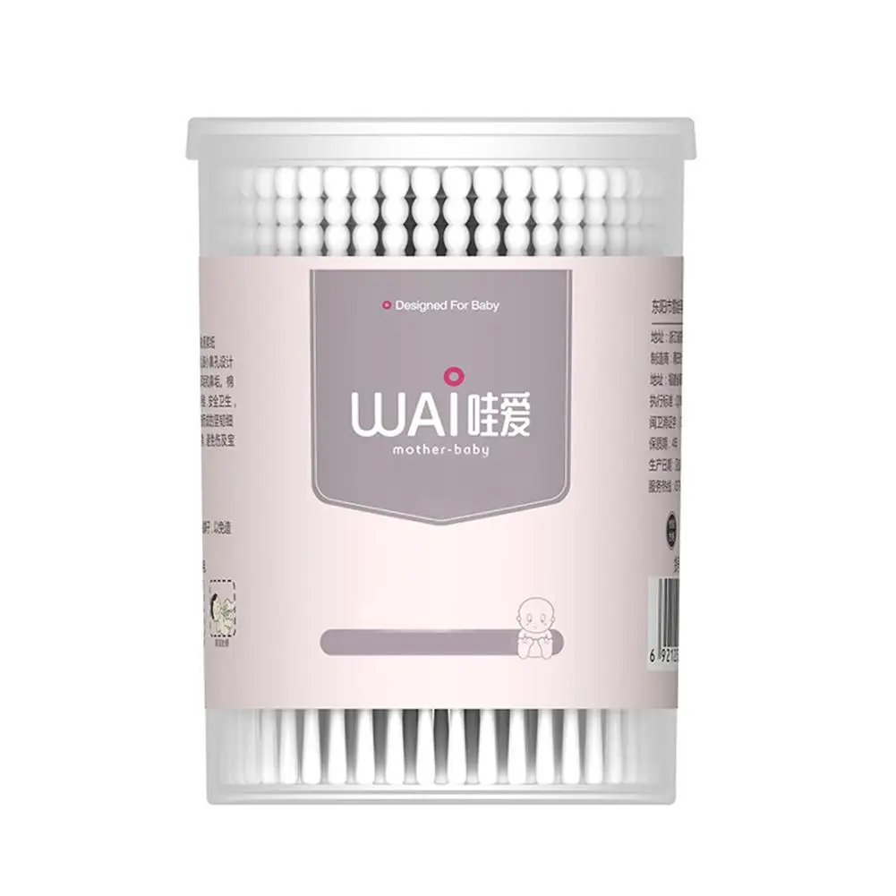 200 шт. одноразовые ватные палочки бумажный рулон спиральная головка для