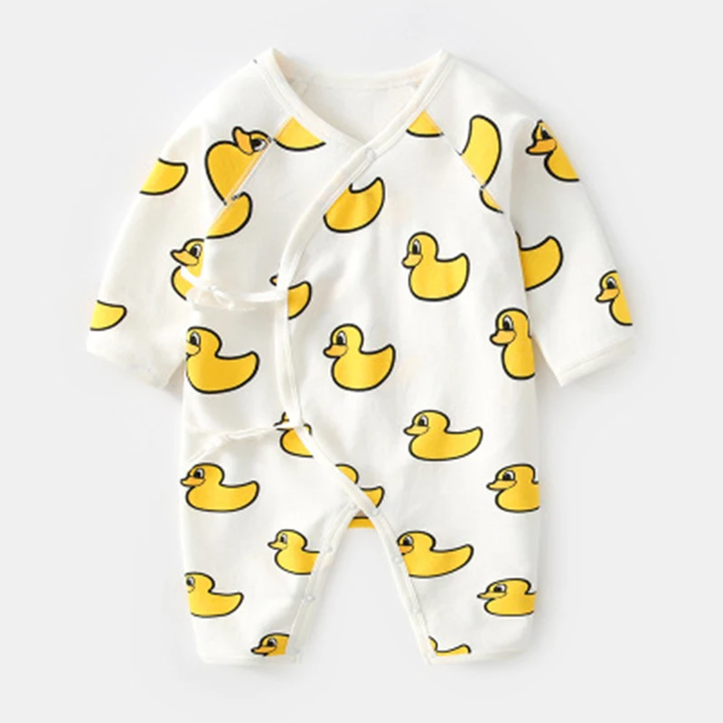 Модный боди для новорожденных девочек и мальчиков милая одежда с длинными