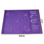 45x60 см силиконовый кондитерский коврик с результатами измерений с антипригарным покрытием для замеса теста доска для прокатки для теста пирога хлебное печенье лист печь для выпечки мат