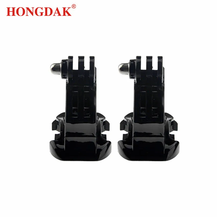 HONGDAK 2 шт. J Крюк Пряжка нагрудный ремень Шлем База крепление для Спортивная камера