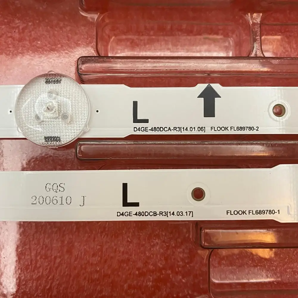 Комплект из 3 предметов = 36 шт/партия светодиодная подсветка полосы для Samsung UE48H