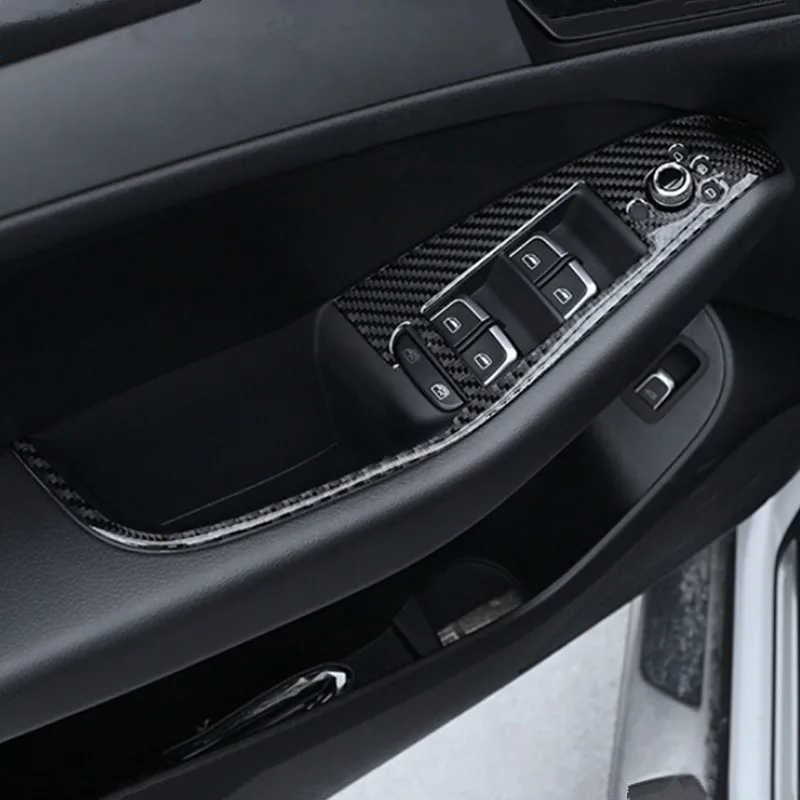 Стайлинг автомобиля из углеродного волокна для Audi Q5 2012 18 подлокотник двери