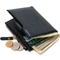 fashion business mens short wallet leather dollar slim compact money clip double fold credit card coin purses passport cover