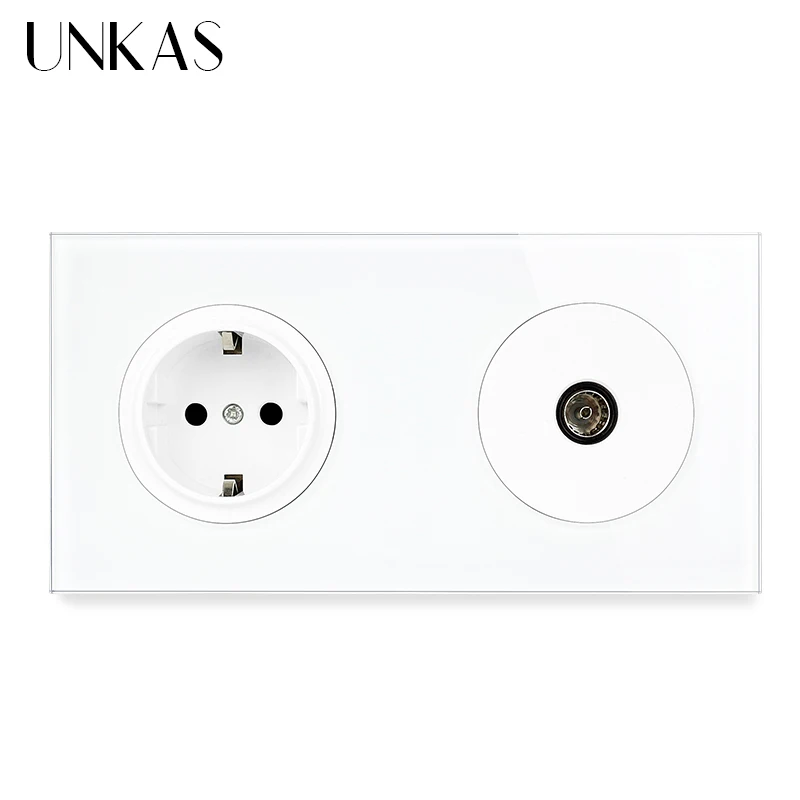 Ard Wall Socket + Female Tv Connector 172*86mm
