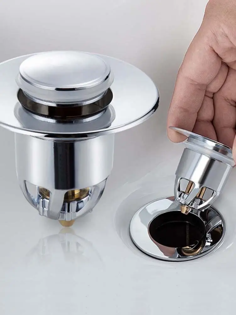 

Пробка для раковины, сливная пробка для ванны типа Pop для 1,34 ~ 1.57 дюймовый сливной Bounce Core раковины, умывальника, пробка для фильтров