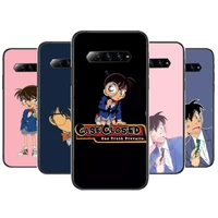 detective conan cover anime phone case for xiaomi redmi black shark 4 pro 2 3 3s cases helo black cover silicone back prett min