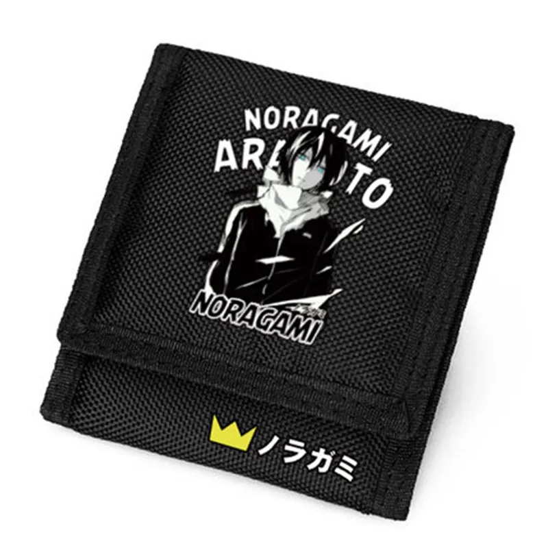 Noragami Yato Hiyori Iki Yukine женский короткий кошелек с принтом Холщовый маленький для