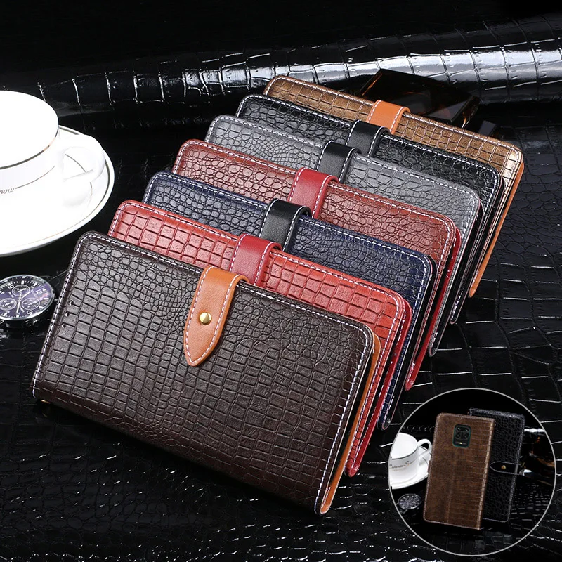 

Case For Xiaomi Redmi Note 9 Pro Case Cover Crocodile Grain Flip Leather Case For Xiaomi Redmi Note 9 Pro Cover
