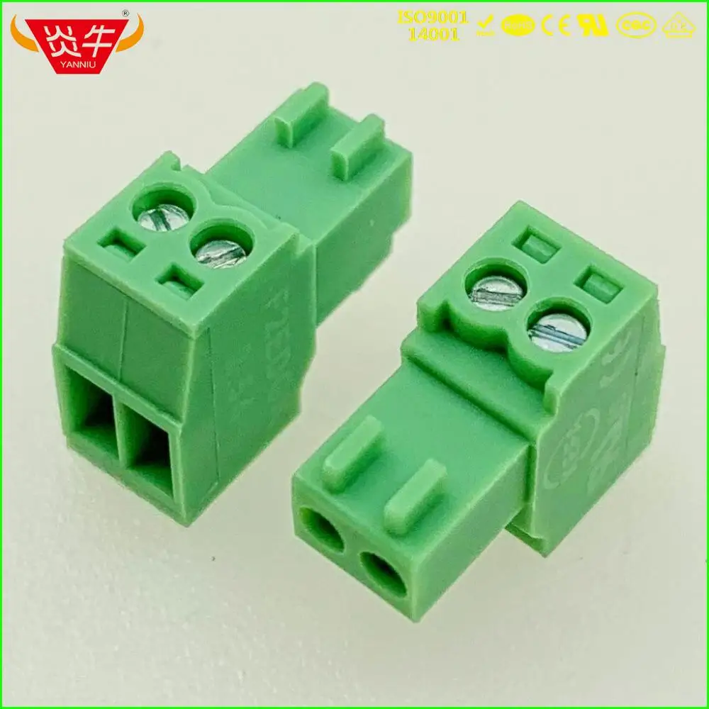 KF2EDGK 2,54 2P~ 12P PCB вставные клеммные блоки 15EDGK 2,54 мм 2PIN~ 12PIN MC 0,5/2-ST-2, 54 PHOENIX DEGSON KEFA