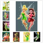 Алмазная живопись сделай сам Disney 5D, Набор для вышивки крестиком с мультяшными персонажами, полная вышивка, мозаика, искусство, картина стразы, Декор