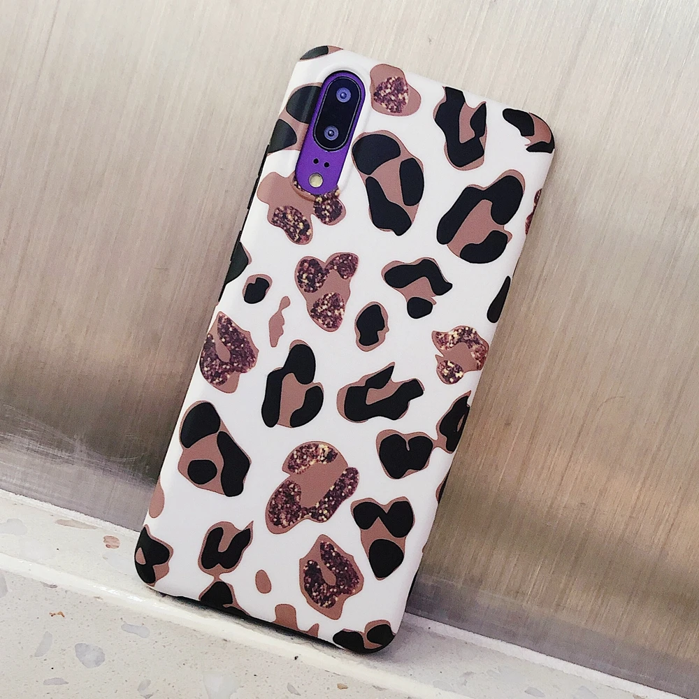 Простой мягкий леопардовый чехол для Huawei P20 Lite P30 Mate 30 20 10 Pro Nova 3 3I 4 P SMART PLUS