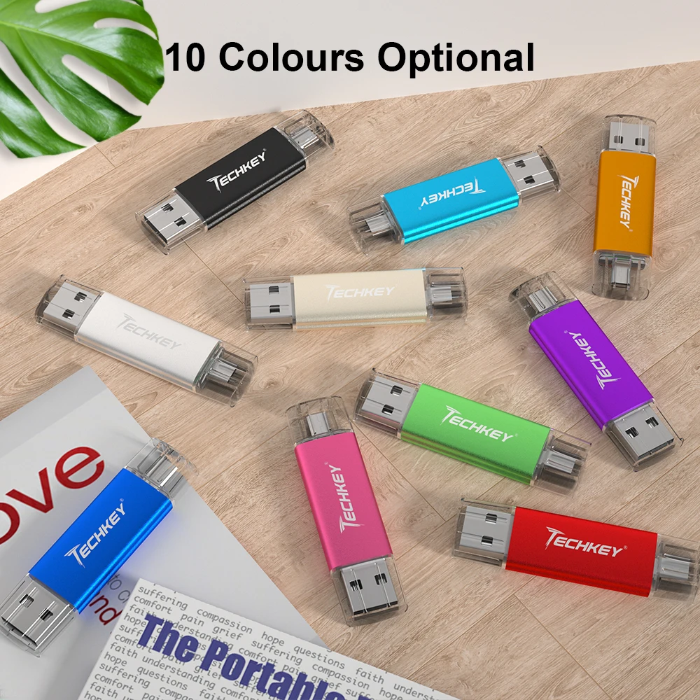 Флешка otg Usb флешка 4 ГБ 8 16 32 64 полная емкость флеш накопитель usb карта памяти