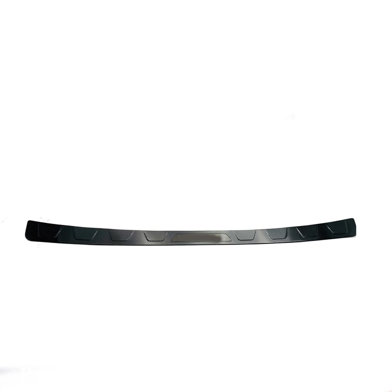 Черная накладка на задний бампер из нержавеющей стали отделка двери аксессуары