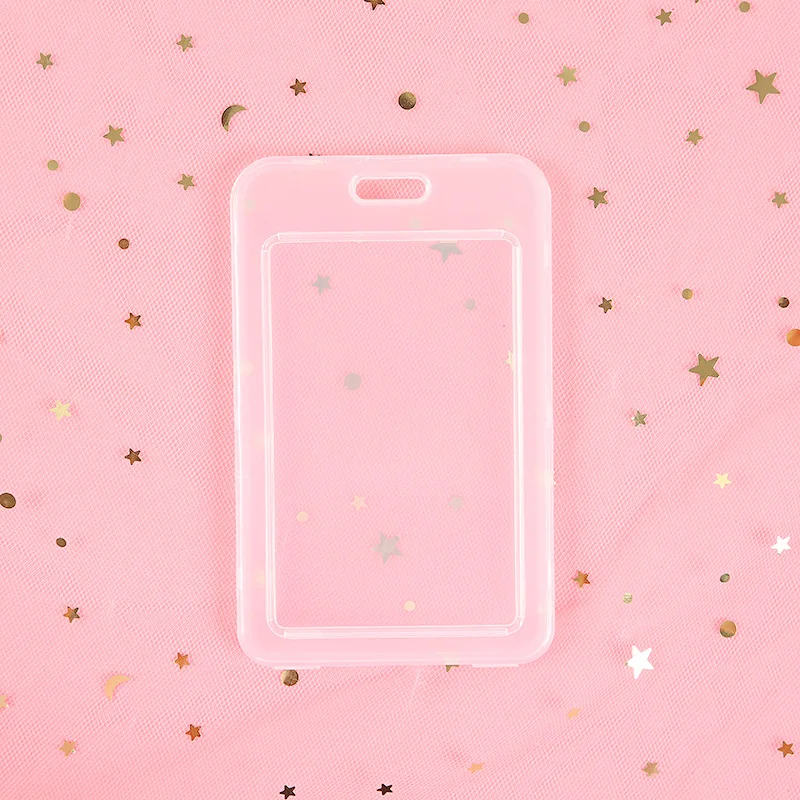 1 шт. прозрачный кредитный держатель для карт кошелек ПВХ студенческий ID паспорт