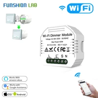 diy smart wifi light led dimmer switch smart lifetuya app remote control 12 way switchworks with alexa echo google home