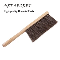artsecret 1pc 6631 multi function anti drop horse tail hair beech wood drawing dust brush drafting duster sweep art supplies