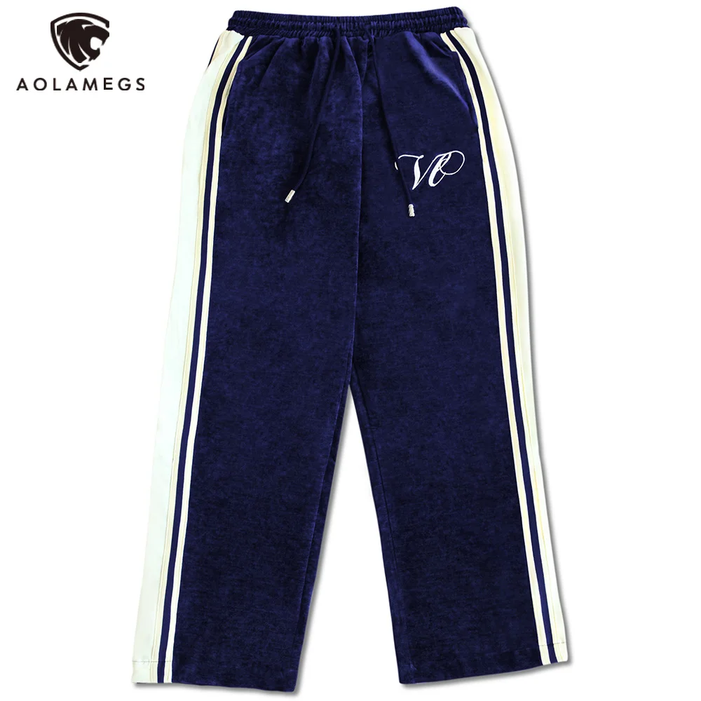 

Aolamegs Sweatpants for Women Men 2021 Autumn Winter Oversize Sports Pants Joggers Casual Tracksuit Pants Elastic Waist Trousers