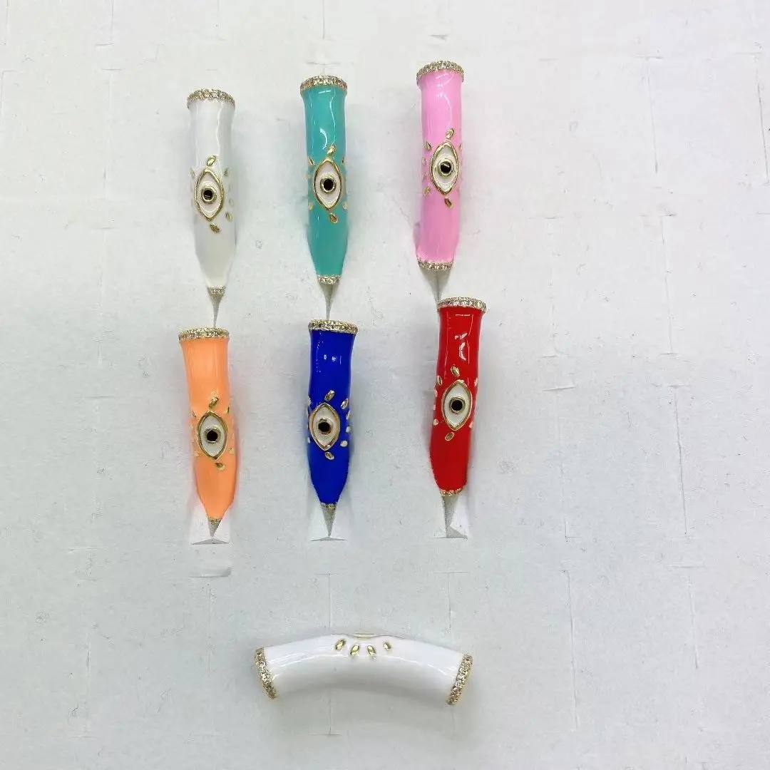 

10 шт., эмалированные бусины-коннекторы для браслетов и ожерелий