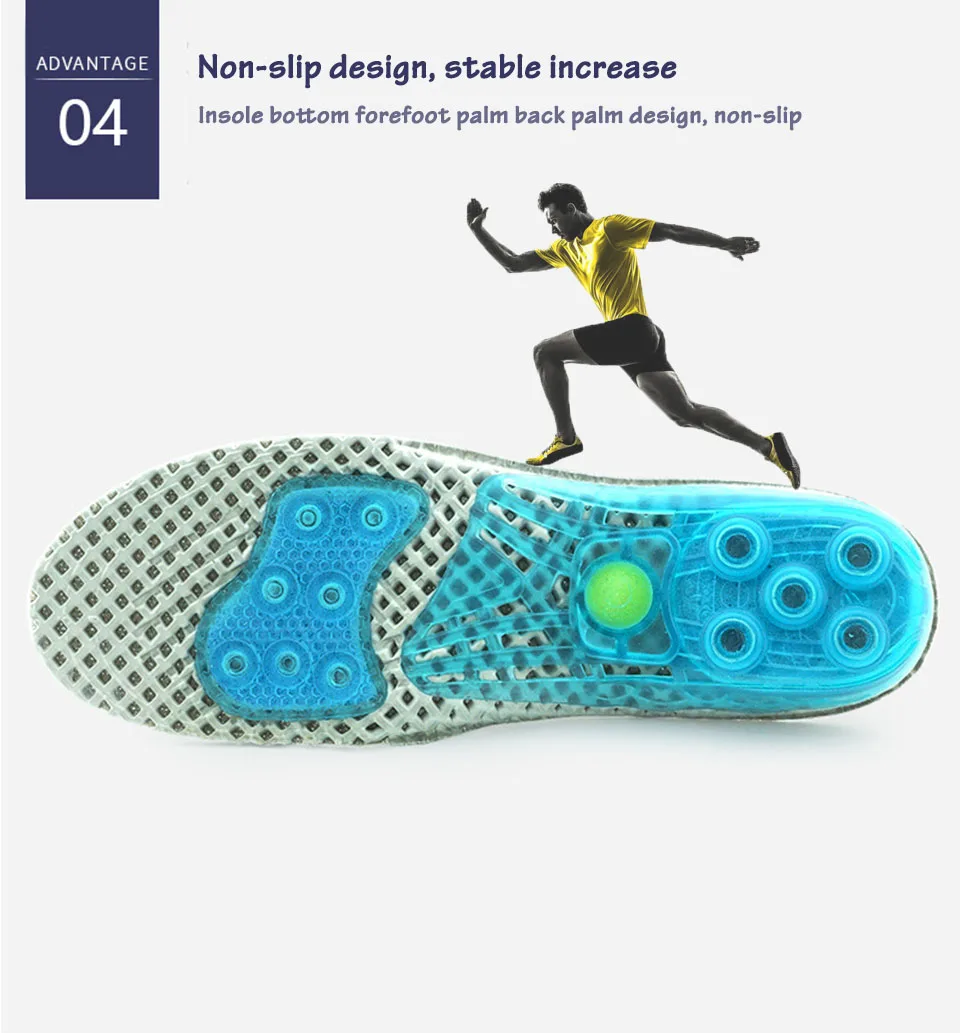 EVA Spring silicone sole insole flat feet orthotic insoles arch support orthopedic inserts Plantar Fasciitis,Feet Pain,foot care
